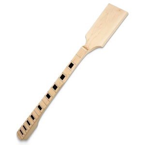 Mástil de Guitarra sin Terminar al por Mayor, 22 Trastes, Madera de Arce, Forma de C, Mástil de Guitarra Satinado con Cabezal de Palanca para DIY - Product Image 4