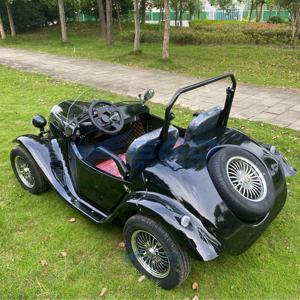 Mini Auto Clásico Negro de Dos Plazas, Modo de Conducción con Batería, Conducción Estable y Segura, Apto para Adultos y Niños, Auto Premium - Product Image 3