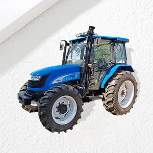 Holland SNH704 70 hptrattore agricolo di seconda mano ad alta efficienza e alta qualità ad alta potenza con tosaerba