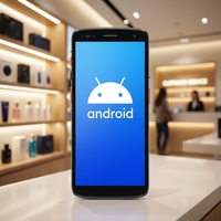 Terminal POS Móvil con Escáner de Código de Barras 2D, PDA para Supermercados con Android 15