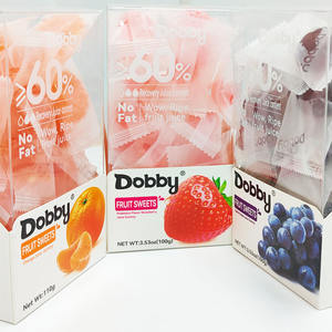 Venta caliente 3D forma dulce suave gomoso caramelo sabor afrutado jugo de <span class=keywords><strong>fresa</strong></span> Dobby probióticos caja de embalaje - Product Image 2