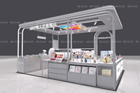 BKC018 Stand de Maquillage Tendance pour Magasin de Cosmétiques – Présentoir de Vente au Détail pour Kiosque