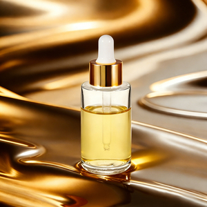 Botellas de Vidrio con Gotero Cilíndricas de 15ml 20ml 30ml 40ml 50ml, Personalizadas, Transparentes, Vacías, <span class=keywords><strong>para</strong></span> Envasado de Cosméticos, Sueros Faciales y Aceites <span class=keywords><strong>para</strong></span> el Cuidado de la Piel - Product Image 3