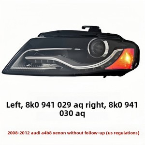 OLIVER <span class=keywords><strong>AUDI</strong></span> <span class=keywords><strong>A4</strong></span> <span class=keywords><strong>B8</strong></span> Année modèle 2009/2010/2011/2012 Spécifications américaines Ensemble de phares au xénon - Product Image 2