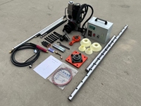 Machines de perçage portables CNC de marque, kit d'outils de perçage en carbone renforcé pour la réparation de cylindres automobiles, la construction et la rénovation CE