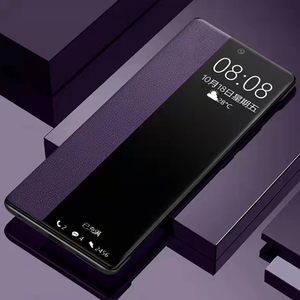 Nhà Máy Cung Cấp Trực Tiếp Ốp Điện Thoại Bằng Da Lật Cửa Sổ Thông Minh Chống Sốc Cho Redmi <span class=keywords><strong>Note</strong></span> 11 4G Ốp Điện Thoại Dạng Ví - Product Image 3