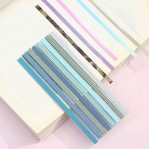160 ชิ้น สติกเกอร์โน้ตสีมอรันดีแบบละเอียดพิเศษ  แบบมีกาวในตัว  วัสดุ PET สำหรับทำเครื่องหมาย  1 แผ่น ใช้ซ้ำได้หลายครั้ง - Product Image 2