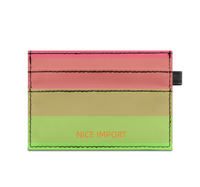 Androsexual Rainbow Super Slim Doppelseitig bedruckter Kartenhalter Tragbarer Kreditkartenhalter aus PU-Leder für Männer und Frauen