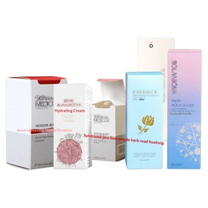 Custom small batch cosmetic <b>boxes</b>: drawer, flip-top, <b>white</b> cardstock & kraft paper aircraft packaging - Product Image 2