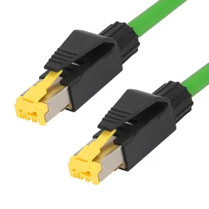 High quality Ethernet stp sftp Double Shielded Cat5e Cat6 Cat6a Network Cable for Industrial Communication