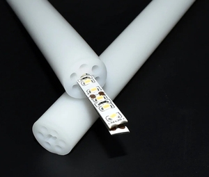Tubo redondo de silicona luminoso de <span class=keywords><strong>270</strong></span> grados, 13 mm, 16 mm, 20 mm, 25 mm, tubo de neón flexible de silicona impermeable para tira de LED - Product Image 2