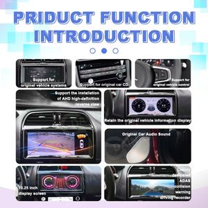 วิทยุติดรถยนต์ Android 12 ขนาด 128GB สำหรับ Jaguar XE XEL F-PACE ปี 2016-2019 เครื่องเล่นมัลติมีเดีย รองรับ Wireless Carplay และ Android Auto - Product Image 5