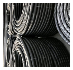 HDPE En Spirale De Carbone de Tuyau Ondulé En Plastique - Product Image 1