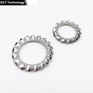 Rondelle de sécurité dentée à double face en acier inoxydable, rondelle de sécurité dentée à double face, DIN9250 (m3-m20), noir ou naturel ou autre - Product Image 4