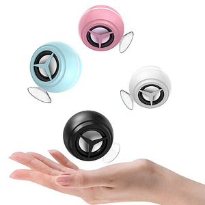 Support de téléphone portable mini haut-parleur à ventouse, sans fil, portable, basses puissantes, haute qualité sonore, appareil audio Bluetooth, batterie, mains libres - Product Image 6