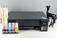 Impresora de Inyección de Tinta A4 L11058, Reemplazo para L1300 con Mayor Velocidad y Piezas Reemplazables, 4 Colores, Diseño Gráfico de Alta Velocidad