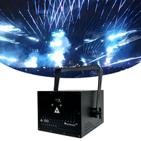Fullcolor lampu Laser animasi 20W 3D, pencahayaan panggung Bar klub acara konser DJ dengan efek multi-pola DMX512