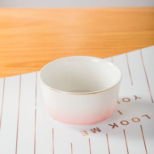 Wholesale Hotel Used pink 16-Piece Porcelain <strong>Dinnerware</strong> <strong>Set</strong> with Gold Rim CE Certified Food Contact Safe Cup Kit <strong>Marble</strong> Pattern - Product Image 4
