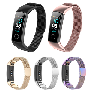 Bracelet à boucle milanaise pour Huawei <span class=keywords><strong>Honor</strong></span> <span class=keywords><strong>band</strong></span> <span class=keywords><strong>5</strong></span> 4 bracelet à boucle magnétique de remplacement - Product Image 2