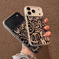 TPU Graffiti personnalisé pour étui antichoc et conception de logo personnalisé pour modèles