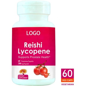 Integratore per la Fertilità a Marchio Privato, Capsule Vegane di Reishi <span class=keywords><strong>e</strong></span> Licopene, Supporto per la Salute della <span class=keywords><strong>Prostata</strong></span> <span class=keywords><strong>e</strong></span> del Cuore - Product Image 1