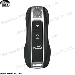 Venta al por mayor 3 botones Smart <span class=keywords><strong>Remote</strong></span> Car Keys Shell Vehicle Keys para Porsche - Product Image 1