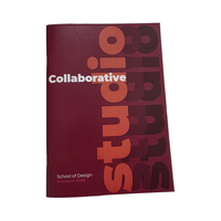 Impression de livres à couverture souple de haute qualité pour entreprises, reliure parfaite, papier couché, plastification, service d'impression offset personnalisé