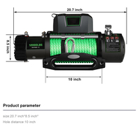Treuil électrique 12V de 12 000 lb de haute qualité pour B2B, pièces de récupération 4x4, kit d'outils d'urgence pour bateau et automobile