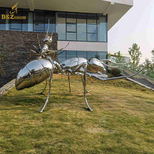 D & <span class=keywords><strong>Z</strong></span> giardino esterno in metallo statua in acciaio inox grande formica scultura per la vendita - Product Image 5