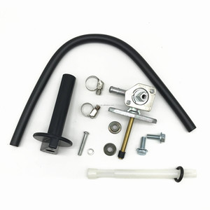 Kit de robinet de carburant pour moto, interrupteur à huile avec colliers de serrage et boulons pour TRX250 350 650 Recon250 16950-HM8-003 - Product Image 1