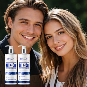 แชมพู MELAO GHK-Cu ผสมสารสกัดจากใบทูจาและชา ช่วยบำรุงเส้นผมด้วยไบโอติน สำหรับการฟื้นฟูหนังศีรษะ ให้ผมหนาขึ้นและดูหนาขึ้น - Product Image 4