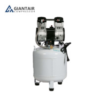 Compresseur d'air Chameau Prix compétitif 35L 6 Bar 8 Bar Petite boule de peinture Compresseur d'air dentaire sans huile