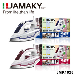 Fer à vapeur Jamaky 2800W avec semelle en céramique, fer électrique pour vêtements - Product Image 1