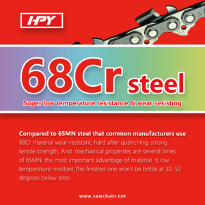 โซ่เลื่อยกันกระแทก 3/8LP .050 55DL สำหรับ<span class=keywords><strong>เลื่อย</strong></span>ยนต์ <span class=keywords><strong>Stihl</strong></span> MS181 เหมาะสำหรับตัดฟืนและงานตัดกลางแจ้ง - Product Image 5