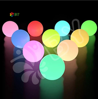 Hot Sale LED Farbwechsel eiförmige Ballon Riese Interaktive Osterei Ball Werbung Schlauchboote für Event Dekoration