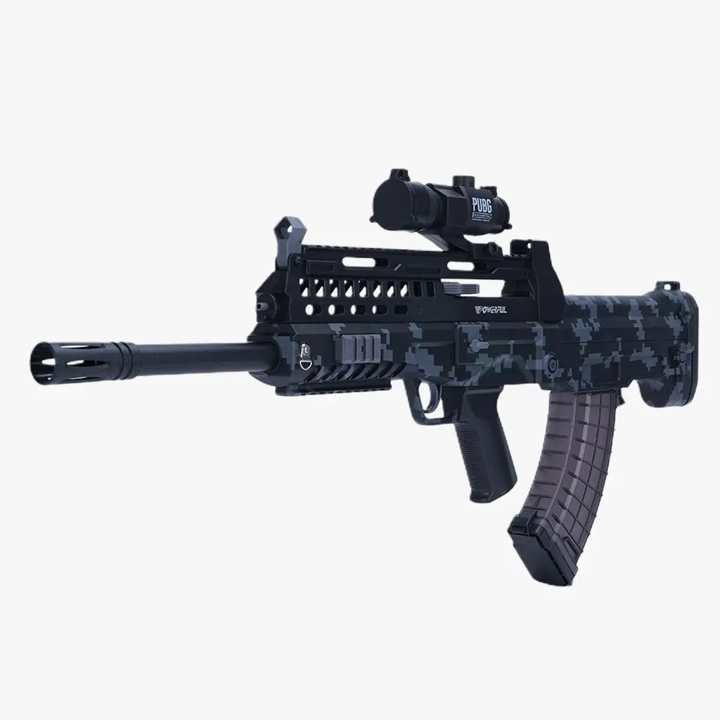 Brinquedo Airsoft Ao Ar Livre De Alta Pressão Grande Watergun Elétrica Water Gun OBZ-97 water Gun Para fã militar