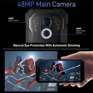 Teléfono Móvil Resistente <span class=keywords><strong>Doogee</strong></span> <span class=keywords><strong>S61</strong></span> Pro 6gb 128gb, Pantalla de 6.0 Pulgadas, Cámara de Visión Nocturna de 48mp, 5180mah, Nfc, Smartphone - Product Image 5