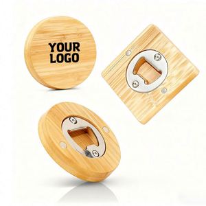 Imán para Refrigerador con Logotipo Jw1847, Abridor de Botellas de Cerveza de Madera en Blanco para Decoración del Hogar, Regalos Promocionales Personalizados - Product Image 1