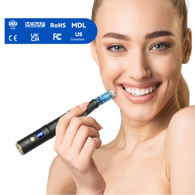 Professional Wired Wireless Dr Pen A8S MTS Mesotherapy Microneedle Face Massager Beauty and Care