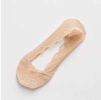 5 paires/lot chaussettes femmes été Ultra-mince Invisible coupe basse Silicone anti-dérapant maille pas de spectacle glace soie solide bateau chaussettes