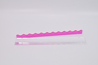 Règle de Mahjong américaine, règle de Mahjong transparente à texture cristalline, bâton de poussée en plastique durable