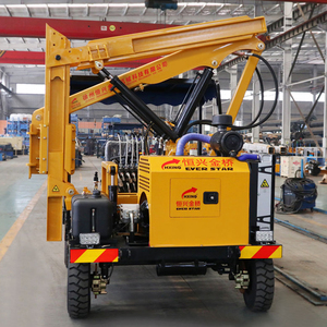 Pile driver sur roues fabriqué en Chine avec moteur Euro V pour la construction routière en Inde - Product Image 5