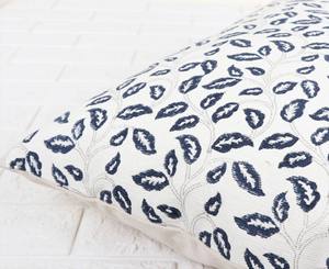 <b>Printed</b> Boho Tufted Blue And White Jaipuri Print <b>Cushion</b> Cover Decorative Pillow Case for Sofa Bedroom Living Room Home - Product Image 4