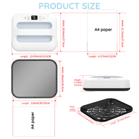 AST & T Machine de presse à chaud intelligente automatique pour Bluetooth à plat pour une impression textile facile pour la combinaison de chaussures T-Shirts nouveau