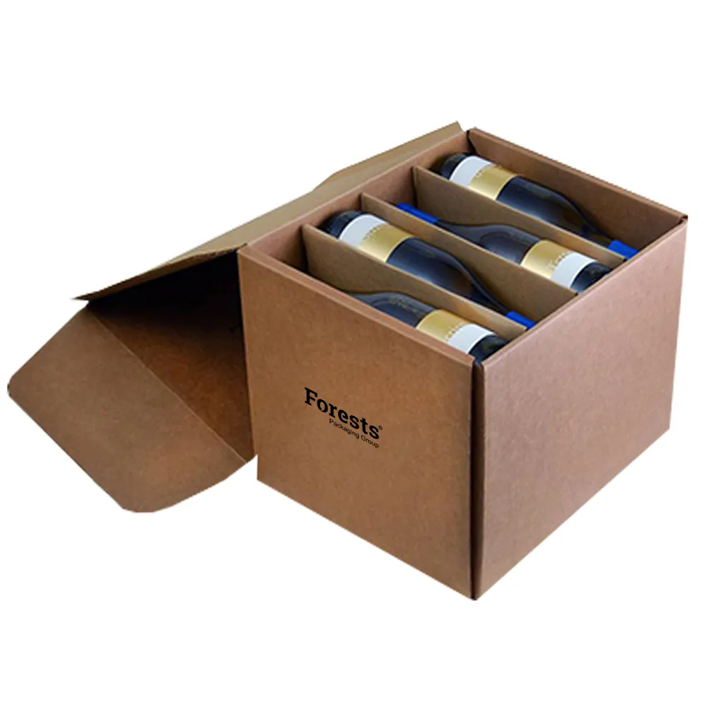 Caixa de presente de vinho, caixa de presente feita sob encomenda para vinho, cartão, cerveja, caixa de garrafa de licor