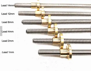 300MM Customized lead screw T8 lead screw