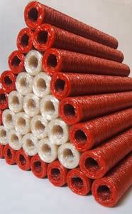 Boîtier alimentaire en cellulose artificielle rouge Trans/enveloppe en cellulose pour <span class=keywords><strong>saucisse</strong></span> - Product Image 2