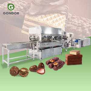 Machine d'enrobage de gâteaux au chocolat et de sucre avec système de refroidissement - Product Image 1