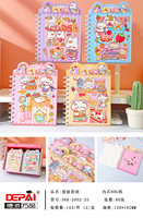 Depai Cartoon Anime Mini Coil Book Kuromi Melody Pochacco Kawaii Portable Sweet Notepad Stationery Office School Supplies Cadeaux