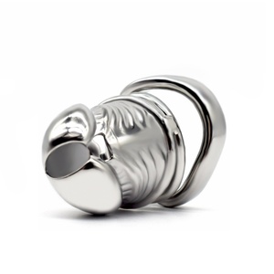 Cinturón de Castidad de Acero FRRK con Precio de Descuento de Fábrica, Fácil de Usar, Dispositivo de Castidad Masculino, Dispositivo de Estimulación de Próstata para Hombres - Product Image 5